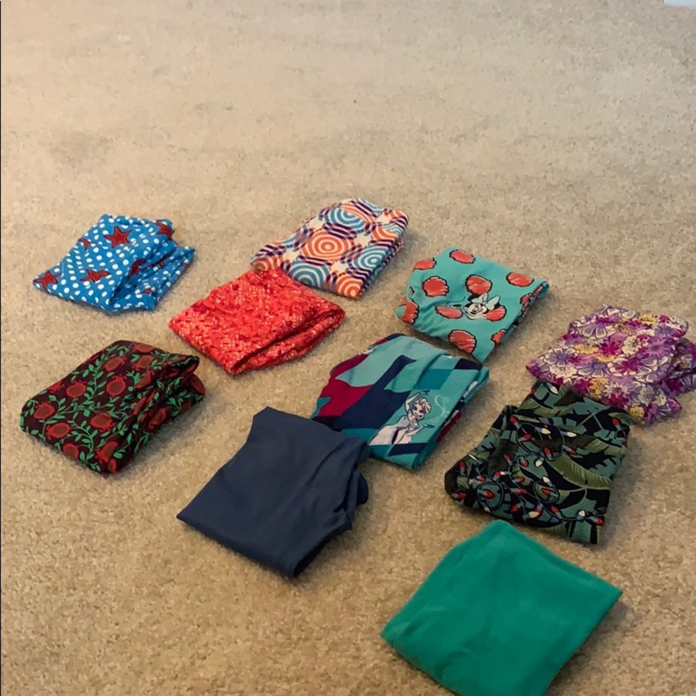 LuLaRoe kids s/m leggings